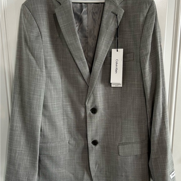 ✨Calvin Klein NWT Grey Blazer Sz 18 - Picture 6 of 6
